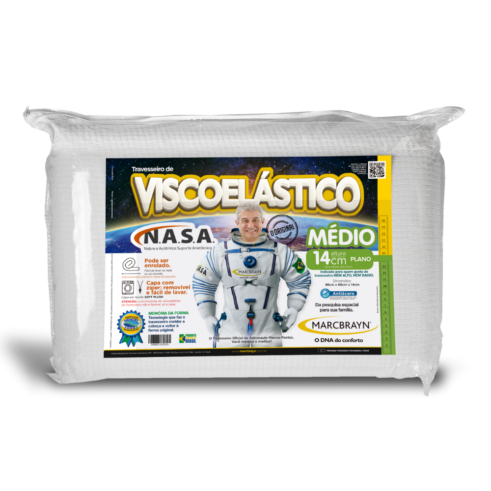 03 travesseiro nasa original viscoelastico hipoalergenico